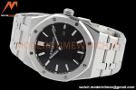 Audemars Piguet - Royal Oak Ladies 67650ST 33mm SS/SS Blk/Stk ZF Swiss Qtz