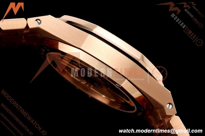Audemars Piguet - Royal Oak Ladies 77450OR 34mm RG/RG Pink Dial 8F A5800 | 오데마 피게 - 로얄 오크 레이디스 77450OR 34mm RG/RG 핑크 다이얼 8F A5800