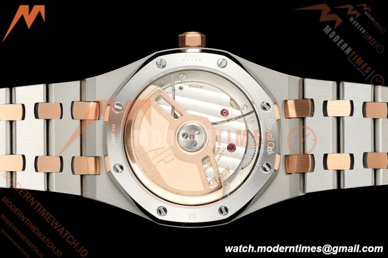 Audemars Piguet - Royal Oak Ladies 77450SR 34mm SS/RG Gray Dial 8F A5800