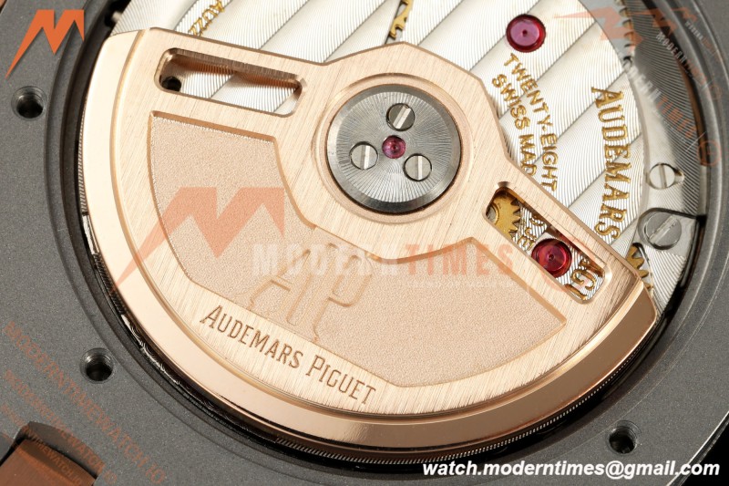 Audemars Piguet - Royal Oak Ladies 77450SR 34mm SS/RG Gray Dial 8F A5800