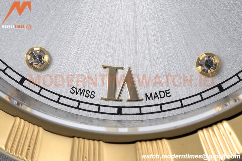 Tudor - Royal 28603 41mm SS/YG Silver/Dia/Rmn GDF MY8215
