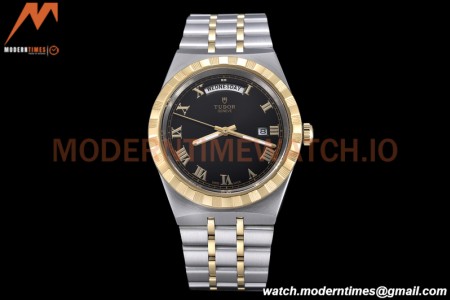 Tudor - Royal 28603 41mm SS/YG Black/Rmn GDF MY8215