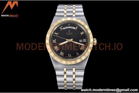 Tudor - Royal 28603 41mm SS/YG Black/Rmn GDF MY8215
