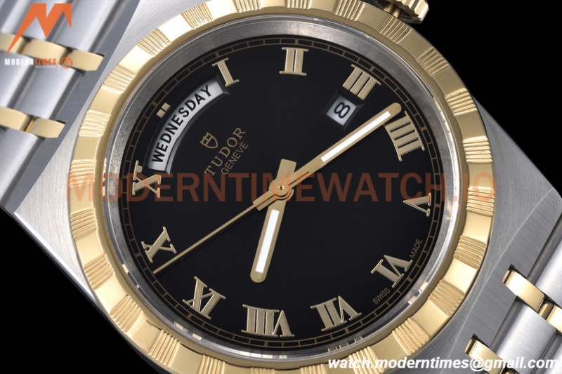 Tudor - Royal 28603 41mm SS/YG Black/Rmn GDF MY8215