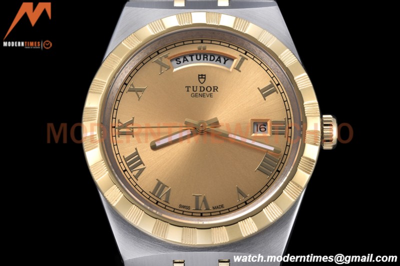 Tudor - Royal 28603 41mm SS/YG Gold/Rmn GDF MY8215