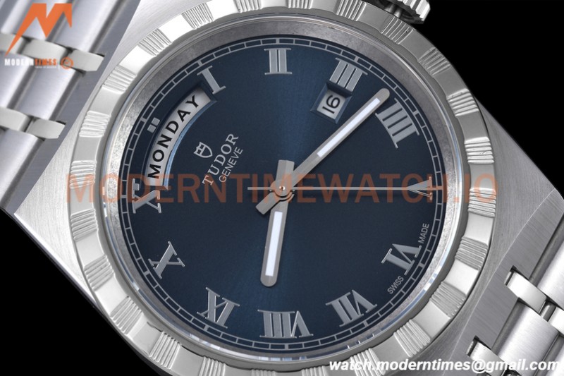 Tudor - Royal 28600 41mm SS/SS Blue/Rmn GDF MY8215
