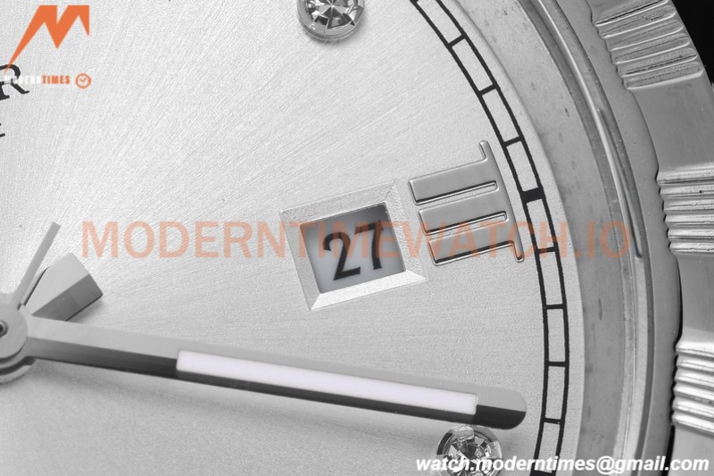 Tudor - Royal 28600 41mm SS/SS Silver/Dia/Rmn GDF MY8215