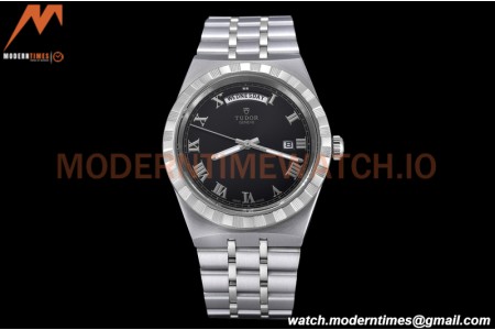 Tudor - Royal 28600 41mm SS/SS Black/Rmn GDF MY8215