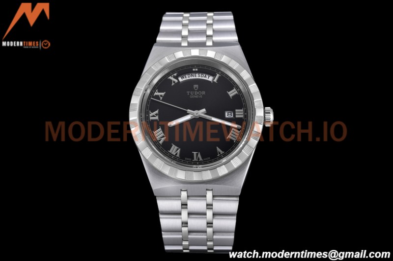 Tudor - Royal 28600 41mm SS/SS Black/Rmn GDF MY8215