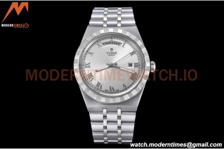 Tudor - Royal 28600 41mm SS/SS Silver/Rmn GDF MY8215