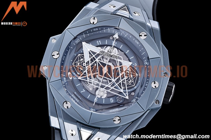 Hublot - Big Bang Sang Bleu II CER/RU Grey Ske BBF HUB1240
