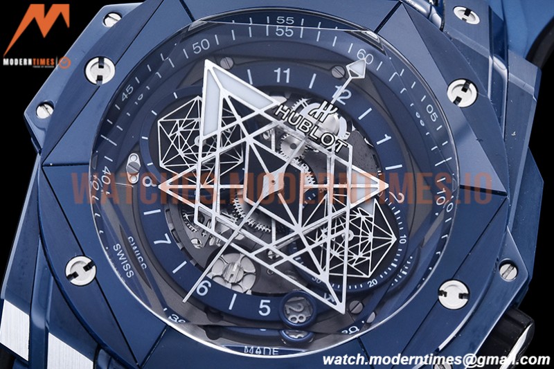 Hublot - Big Bang Sang Bleu II CER/RU Blue Ske BBF HUB1240