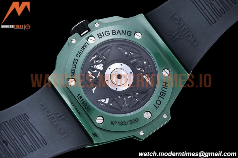 Hublot - Big Bang Sang Bleu II CER/RU Green Ske BBF HUB1240