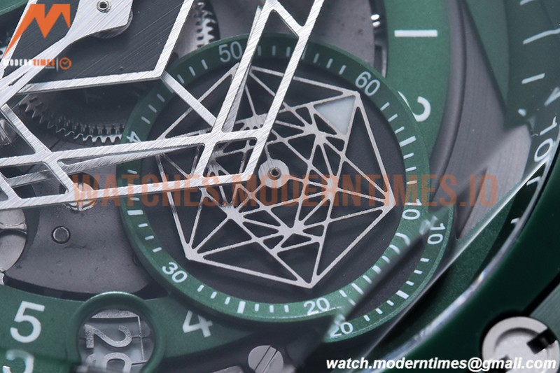 Hublot - Big Bang Sang Bleu II CER/RU Green Ske BBF HUB1240