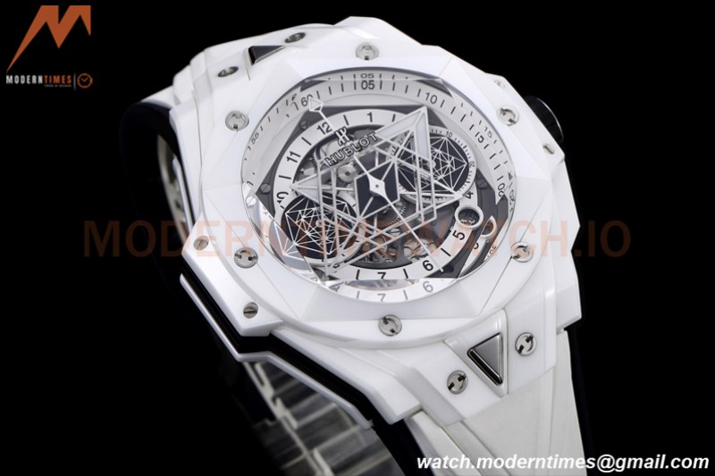 Hublot - Big Bang Sang Bleu II CER/RU White Ske BBF HUB1240