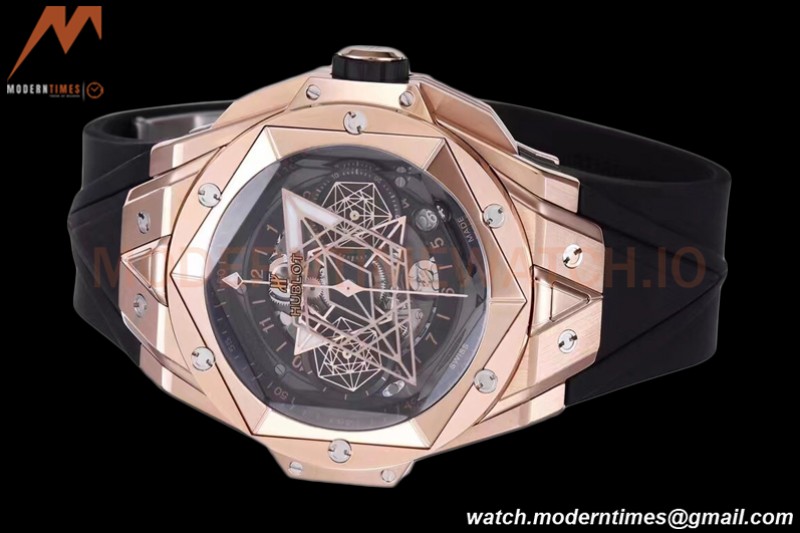 Hublot - Big Bang Sang Bleu II RG/RU Black Ske BBF HUB1240