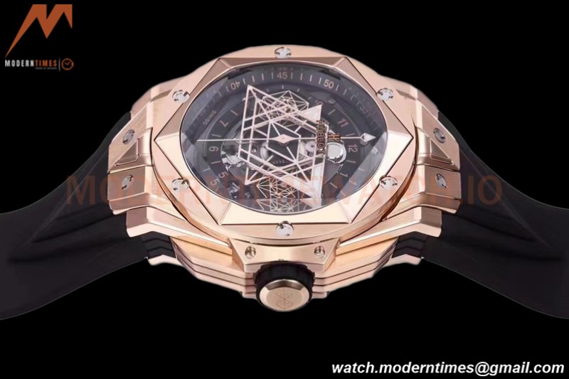 Hublot - Big Bang Sang Bleu II RG/RU Black Ske BBF HUB1240
