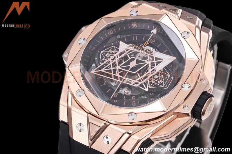 Hublot - Big Bang Sang Bleu II RG/RU Black Ske BBF HUB1240