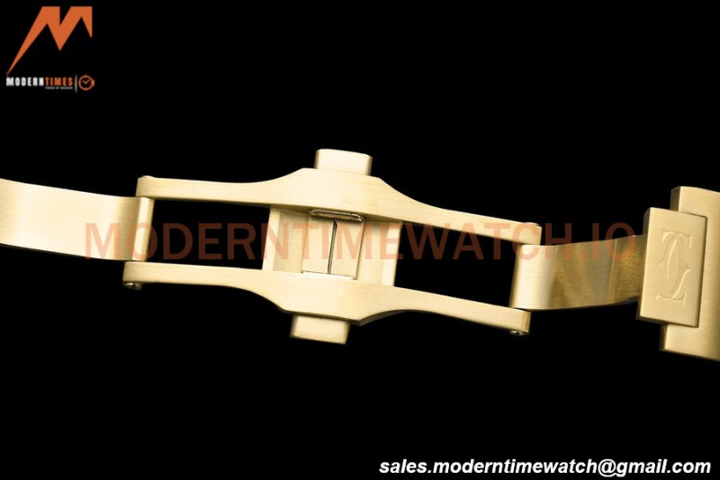 Cartier - Santos De Cartier Automatic 35mm YG/YG White Opaline GF MY9039