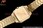 Cartier - Santos De Cartier Automatic 35mm YG/YG White Opaline GF MY9039