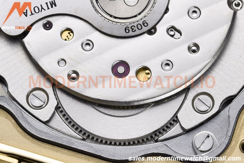 Cartier - Santos De Cartier Automatic 35mm YG/YG White Opaline GF MY9039