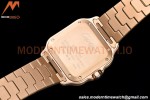Cartier - Santos De Cartier Automatic 35mm RG/RG White Opaline GF MY9039