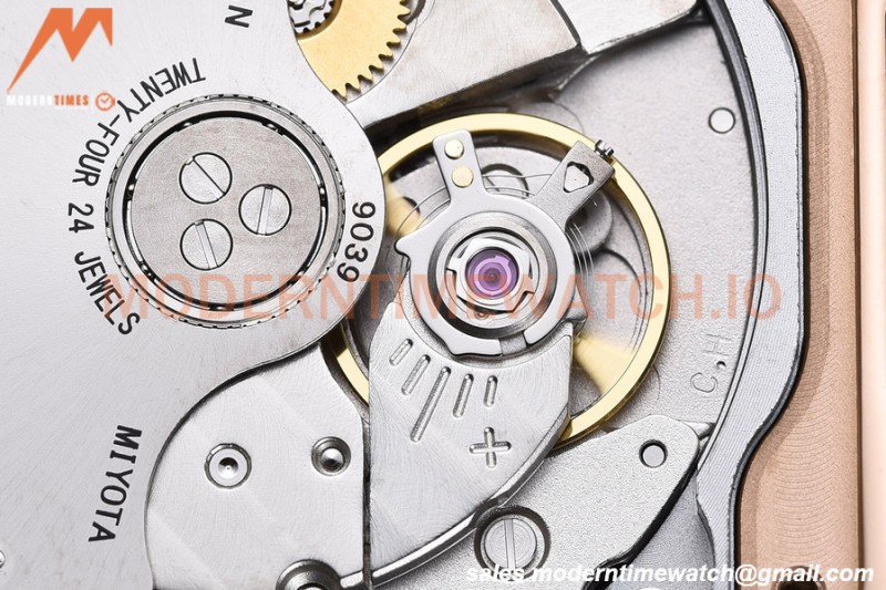 Cartier - Santos De Cartier Automatic 35mm RG/RG White Opaline GF MY9039