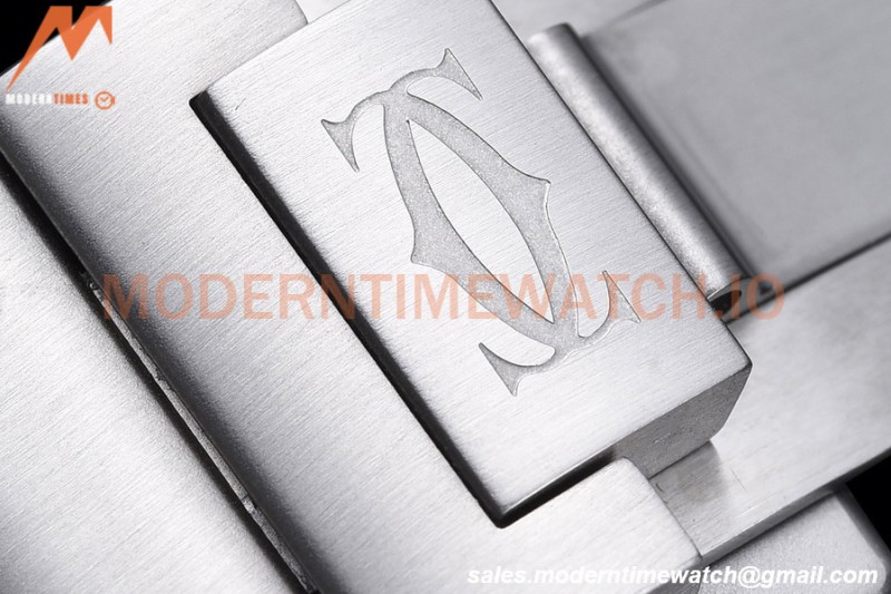 Cartier - Santos De Cartier Automatic 35mm YG/SS White Opaline GF MY9039