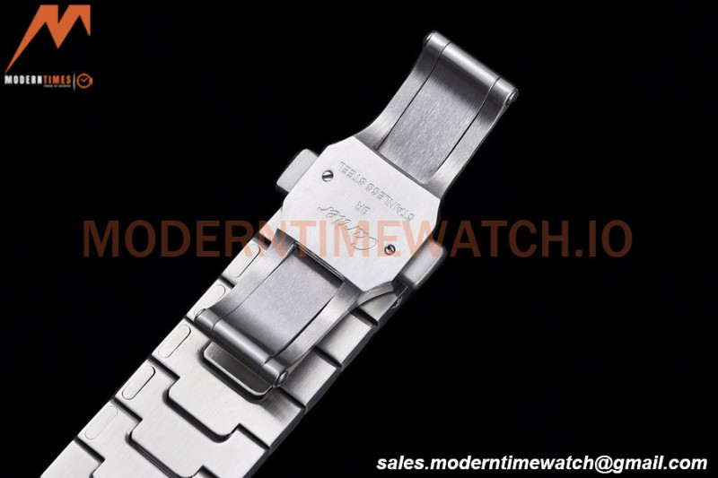 Cartier - Santos De Cartier Automatic 35mm YG/SS White Opaline GF MY9039