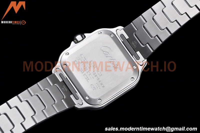 Cartier - Santos De Cartier Automatic 35mm YG/SS White Opaline GF MY9039