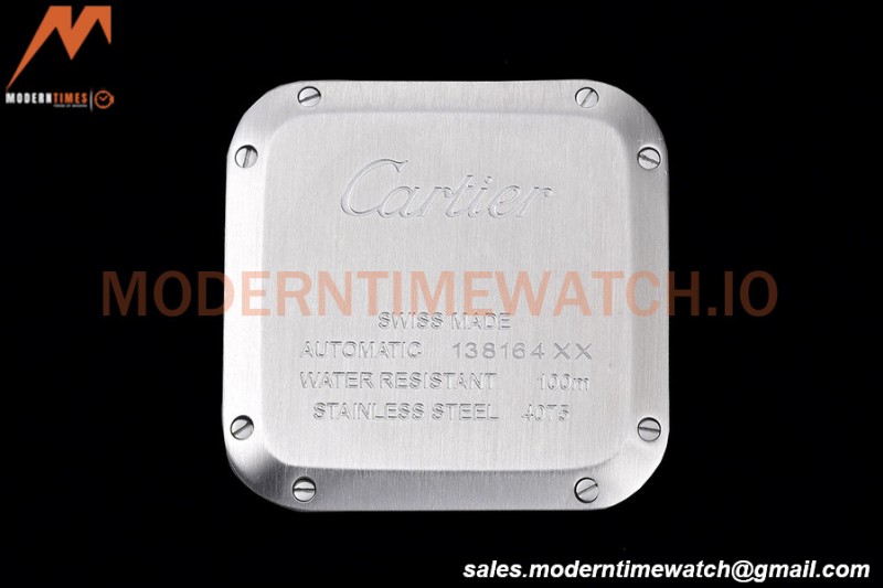 Cartier - Santos De Cartier Automatic 35mm YG/SS White Opaline GF MY9039