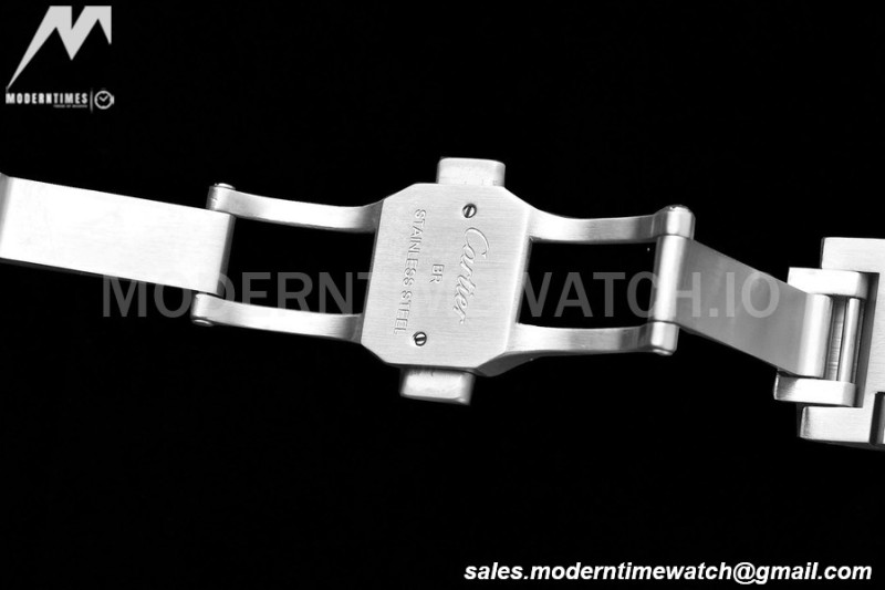 Cartier - Santos De Cartier Automatic 35mm YG/SS White Opaline GF MY9039