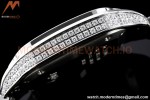 Cartier - Santos De Cartier 35mm Automatic Full Diams SS/SS White BVF MY9039
