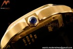 Cartier - Santos De Cartier 35mm Automatic YG/YG White BVF MY9039