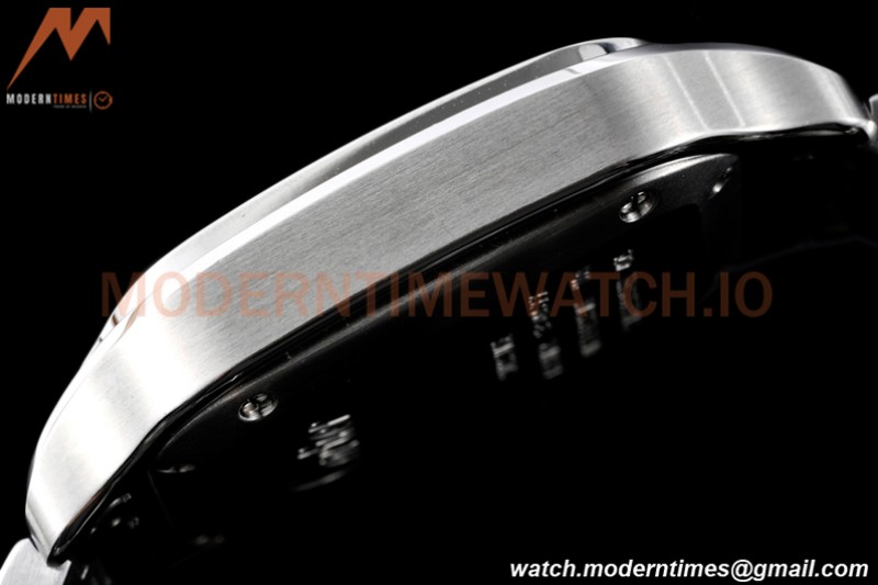 Cartier - Santos De Cartier 35mm Automatic SS/SS White BVF MY9015