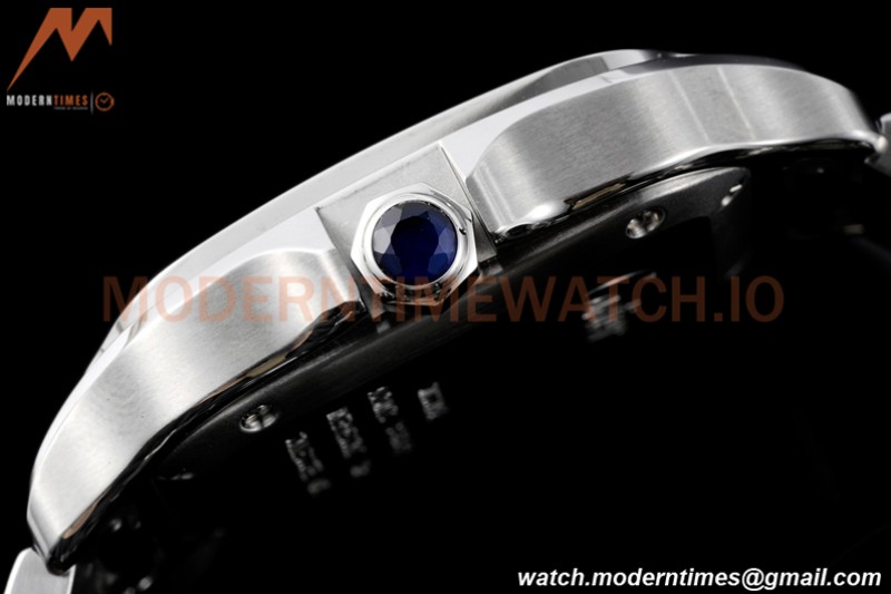 Cartier - Santos De Cartier 35mm Automatic SS/SS White BVF MY9015