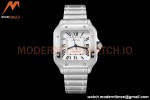 Cartier - Santos De Cartier 35mm Automatic SS/SS White AF MY9015