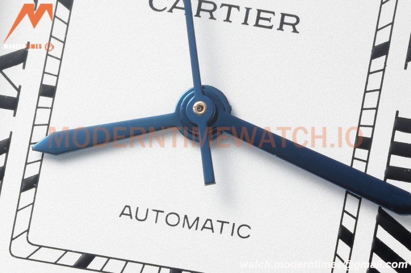 Cartier - Santos De Cartier 35mm Automatic SS/SS White AF MY9015