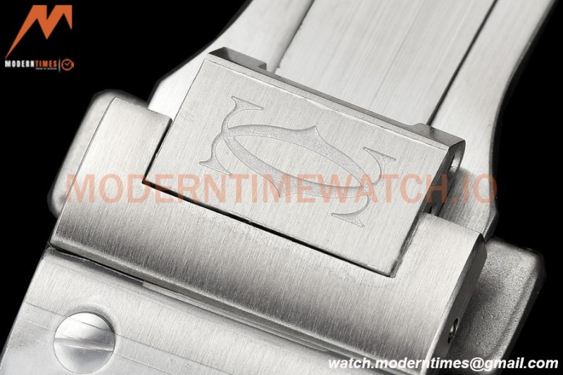 Cartier - Santos De Cartier 35mm Automatic SS/SS Blue Gradient BVF MY9039