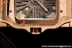 Cartier - Santos De Cartier Skeleton WHSA0016 RG/RG Skeleton Dial RF 9611MC