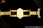 Cartier - Santos De Cartier Skeleton WHSA0042 YG/YG Gold Skeleton Dial RF 9611MC