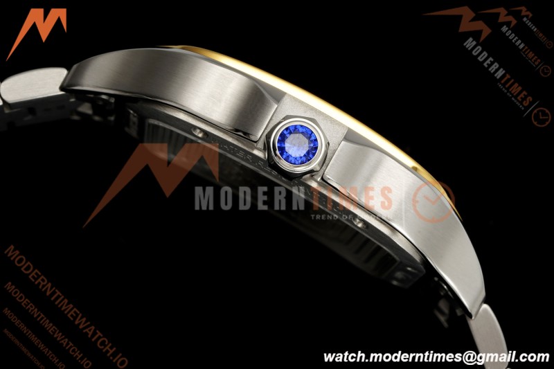 Cartier - Santos De Cartier Skeleton WHSA0019 SS/YG Skeleton Dial RF 9611MC