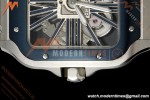 Cartier - Santos De Cartier Skeleton WHSA0026 SS/SS Blue Skeleton Dial RF 9611MC
