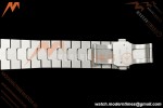 Cartier - Santos De Cartier Skeleton WHSA0027 SS/PVD Black Skeleton Dial RF 9611MC