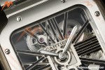 Cartier - Santos De Cartier Skeleton WHSA0027 SS/PVD Black Skeleton Dial RF 9611MC