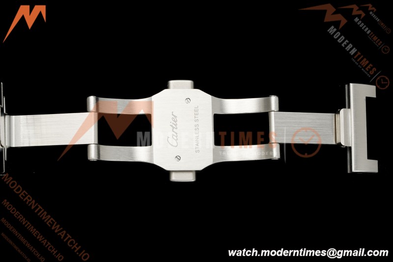 Cartier - Santos De Cartier Skeleton WHSA0015 SS/SS Skeleton Dial RF 9611MC