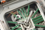 Cartier - Santos De Cartier Skeleton WHSA0028 SS/SS Green Skeleton Dial RF 9611MC