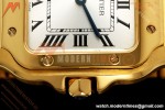 Cartier - Santos De Cartier 27mm YG/YG Silver Dial 8848F Quartz