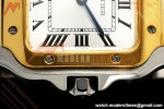Cartier - Santos De Cartier 27mm SS/YG Silver Dial 8848F Quartz