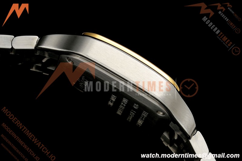 Cartier - Santos De Cartier 27mm SS/YG Silver Dial 8848F Quartz